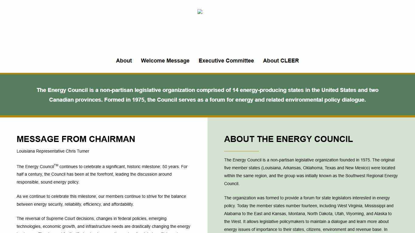 Energy Council Home - The Energy Council